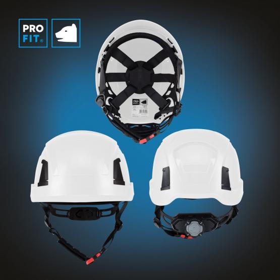 Schutzhelm "Pro Cap D!-Rock" weiß