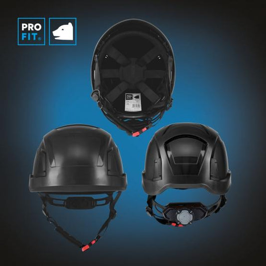 Schutzhelm "Pro Cap D!-Rock" schwarz